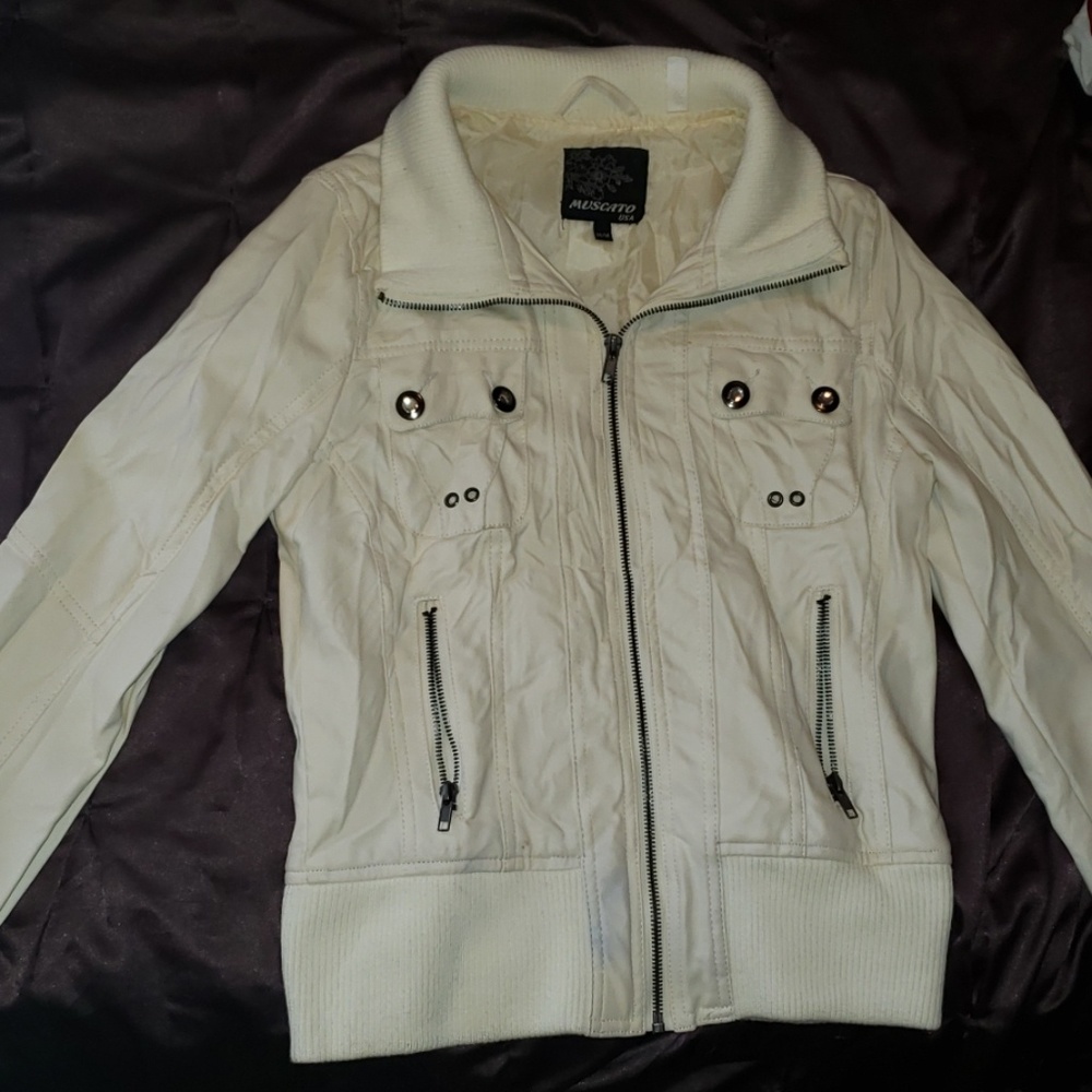 Cream colored jacket